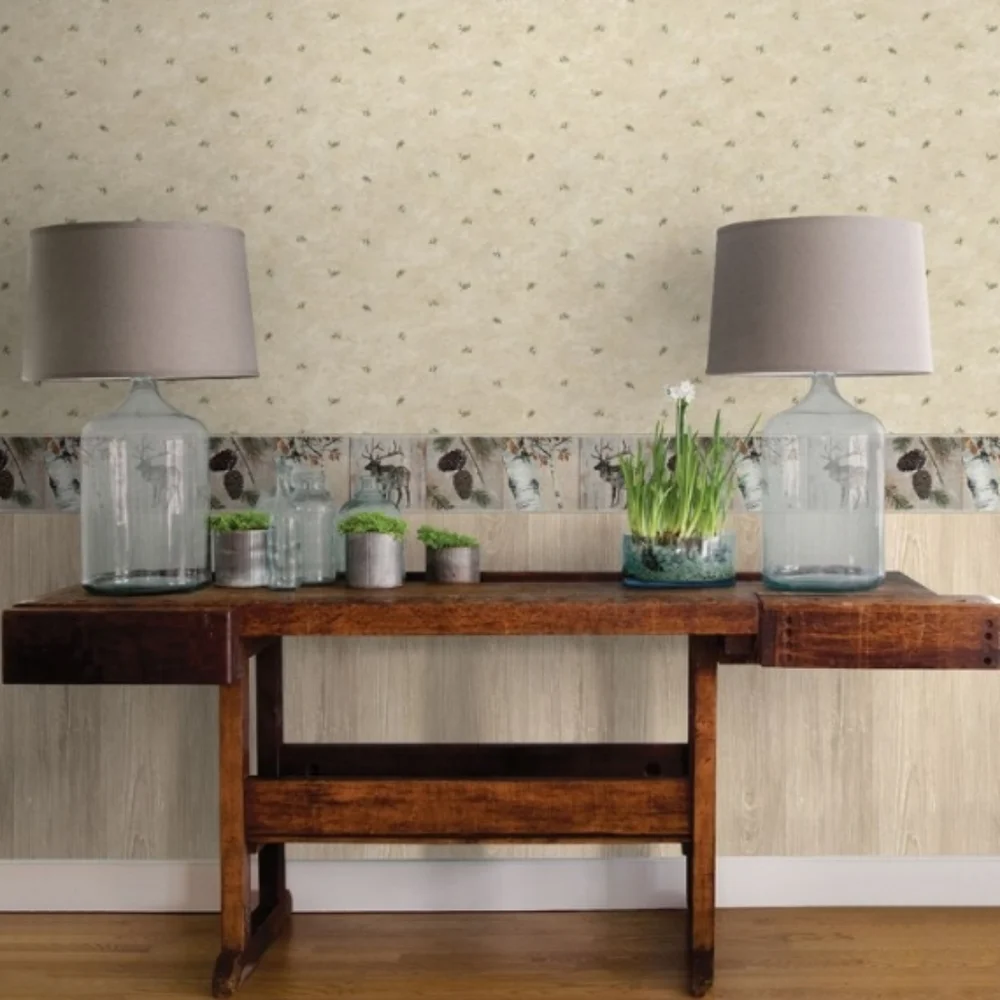 Wallpaper Border Tarpon Birch Wildlife